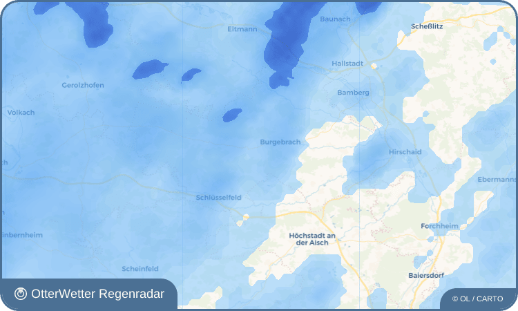 OtterWetter Regenradar-Widget Dippach