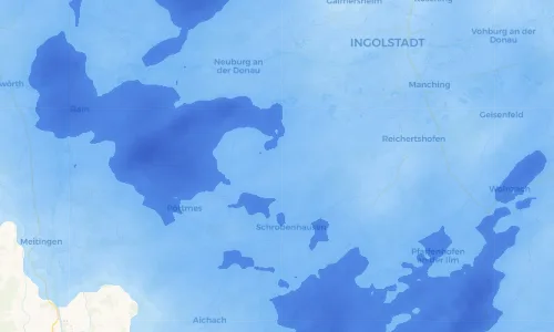 Regenradar Vorschaubild - Aktuelle Niederschläge in Dirschhofen und Umgebung