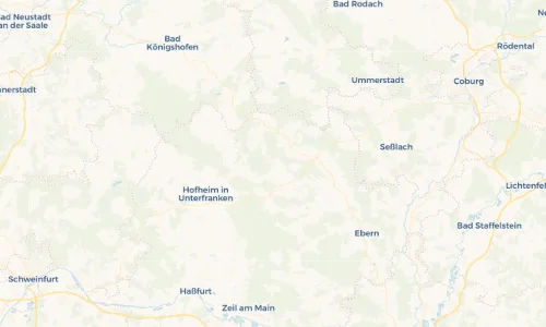 Regenradar Vorschaubild - Aktuelle Niederschläge in Ditterswind und Umgebung