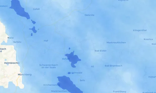 Regenradar Vorschaubild - Aktuelle Niederschläge in Dobeneck und Umgebung