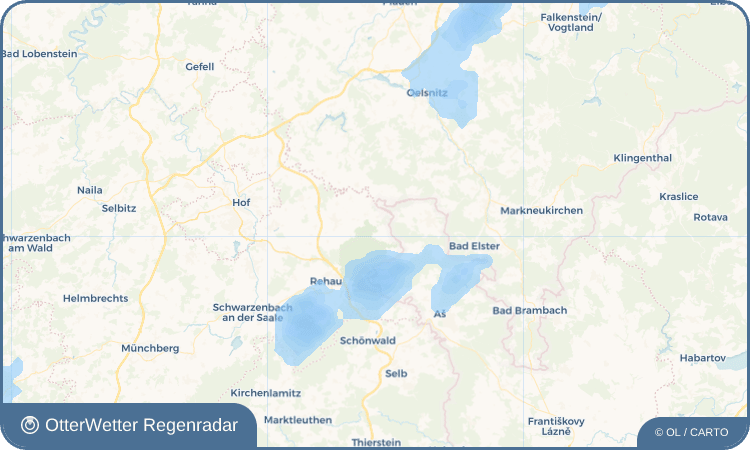 OtterWetter Regenradar-Widget Dobeneck