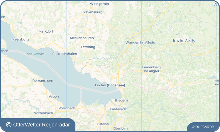 OtterWetter Regenradar-Widget Doberatsweiler