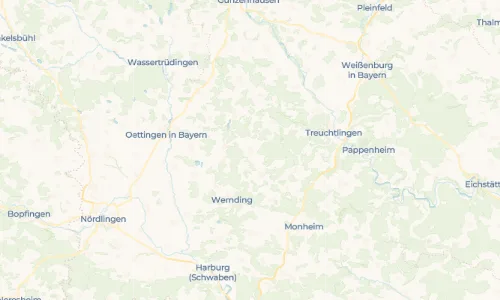 Regenradar Döckingen: aktuelle Niederschläge in Döckingen und Umgebung, Stand 31. Oktober 2026 um 14:45 Uhr