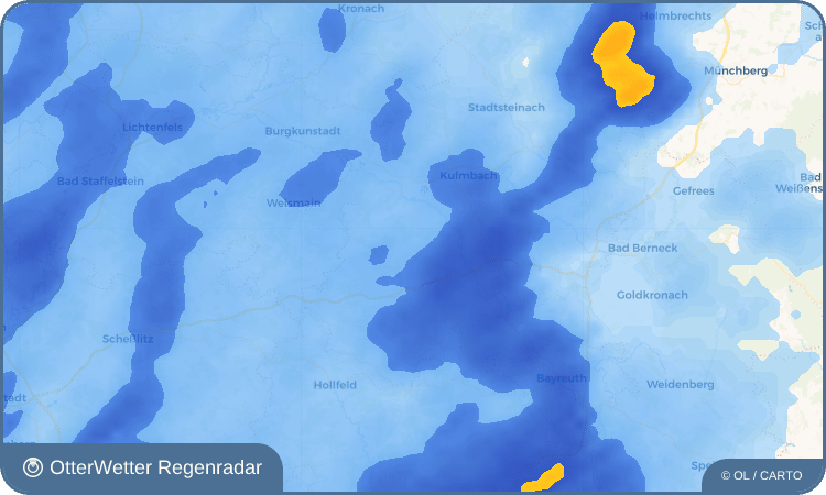 OtterWetter Regenradar-Widget Döllnitz