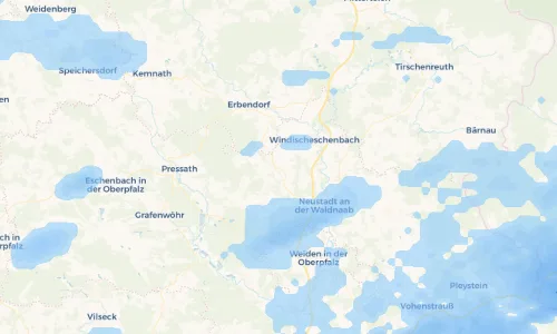 Regenradar Vorschaubild - Aktuelle Niederschläge in Döltsch und Umgebung