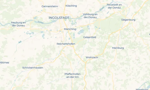 Regenradar Vorschaubild - Aktuelle Niederschläge in Dörfl und Umgebung