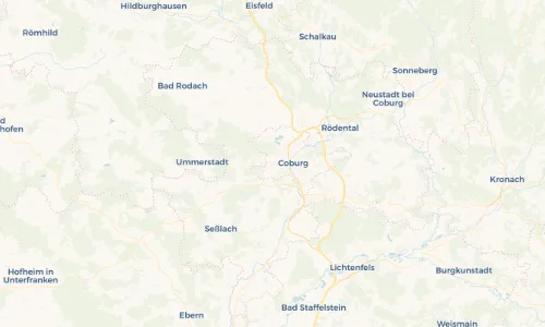 Regenradar Vorschaubild - Aktuelle Niederschläge in Dörfles bei Scheuerfeld und Umgebung