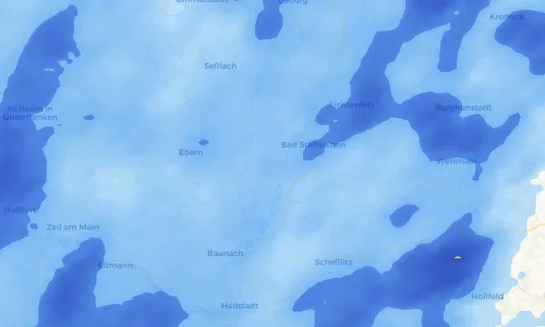 Regenradar Vorschaubild - Aktuelle Niederschläge in Döringstadt und Umgebung