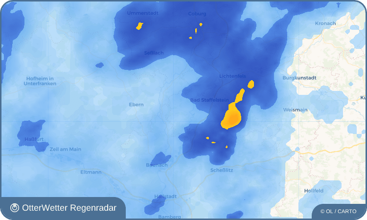 Wetter-Widget-Vorschau mit Vorhersagedaten für Döringstadt