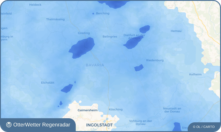 OtterWetter Regenradar-Widget Dörndorf