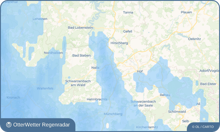 OtterWetter Regenradar-Widget Dörnthal