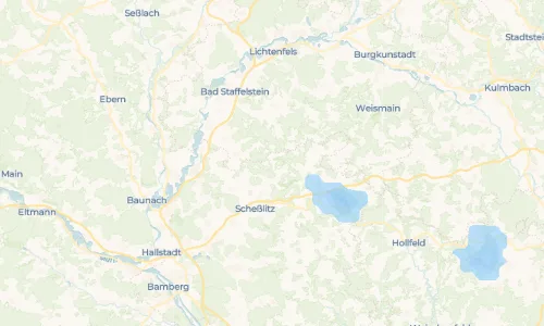 Regenradar Vorschaubild - Aktuelle Niederschläge in Dörrnwasserlos und Umgebung