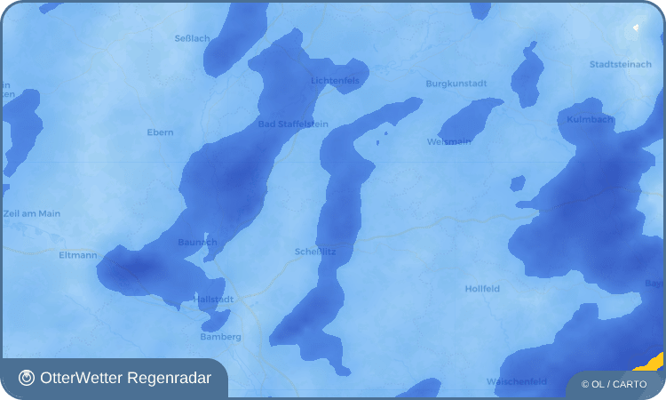 OtterWetter Regenradar-Widget Dörrnwasserlos