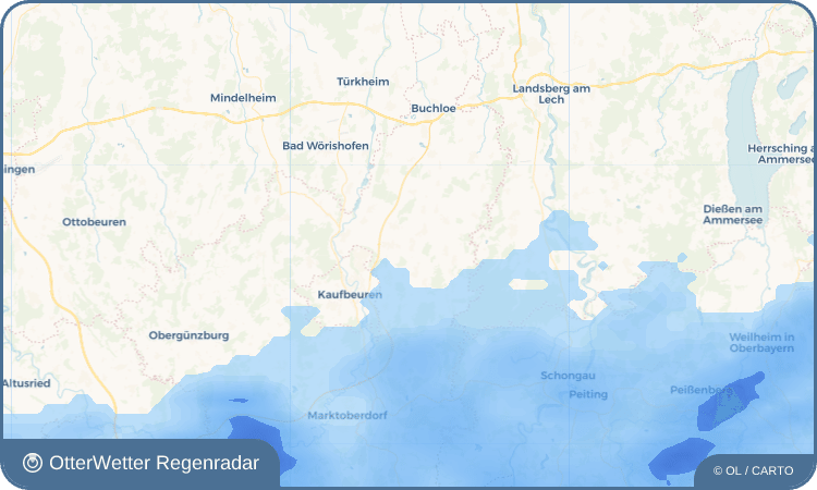 OtterWetter Regenradar-Widget Dösingen