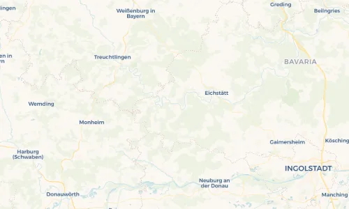 Regenradar Vorschaubild - Aktuelle Niederschläge in Dollnstein und Umgebung