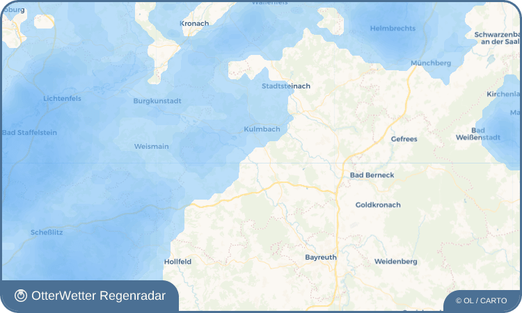 Wetter-Widget-Vorschau mit Vorhersagedaten für Donnersreuth