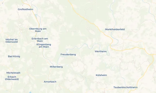 Regenradar Vorschaubild - Aktuelle Niederschläge in Dorfprozelten und Umgebung