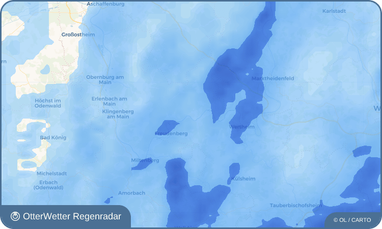 Widget-Vorschau für Dorfprozelten Wetter-Widget-Vorschau mit Vorhersagedaten für Dorfprozelten
