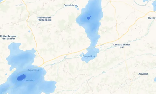 Regenradar Vorschaubild - Aktuelle Niederschläge in Dornwang und Umgebung