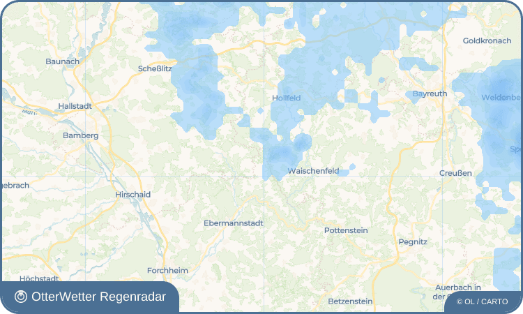 OtterWetter Regenradar-Widget Draisendorf