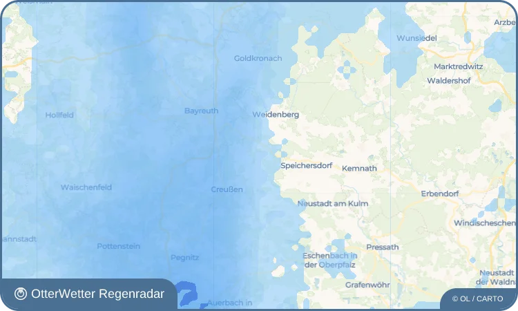 Wetter-Widget-Vorschau mit Vorhersagedaten für Draisenfeld