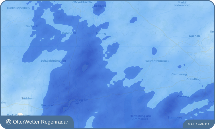 OtterWetter Regenradar-Widget Dünzelbach