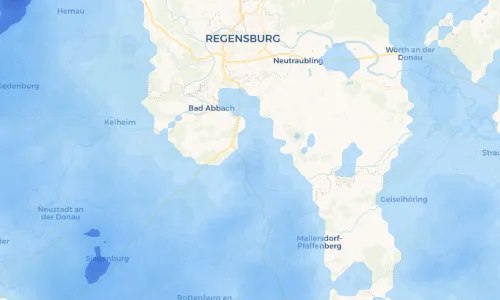 Regenradar Vorschaubild - Aktuelle Niederschläge in Dünzling und Umgebung