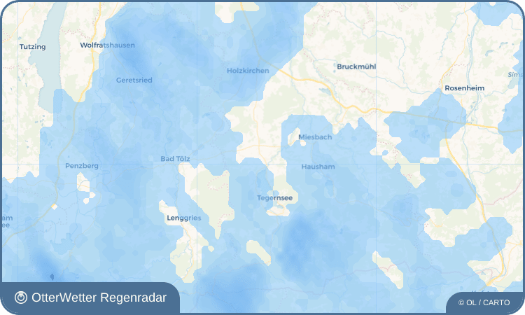 OtterWetter Regenradar-Widget Dürnbach