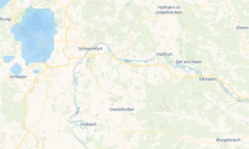 Regenradar Dürrfeld: aktuelle Niederschläge in Dürrfeld und Umgebung, Stand 26. Oktober 2026 um 18:55 Uhr