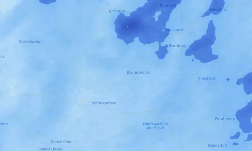 Regenradar Vorschaubild - Aktuelle Niederschläge in Dürrhof und Umgebung