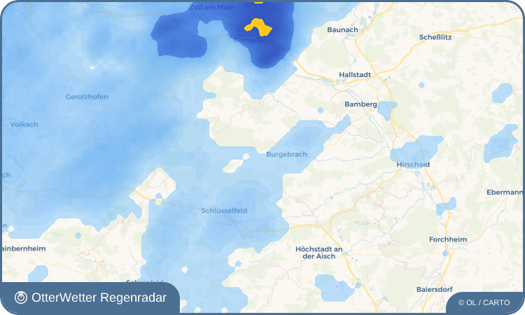 Widget-Vorschau für Dürrhof Wetter-Widget-Vorschau mit Vorhersagedaten für Dürrhof