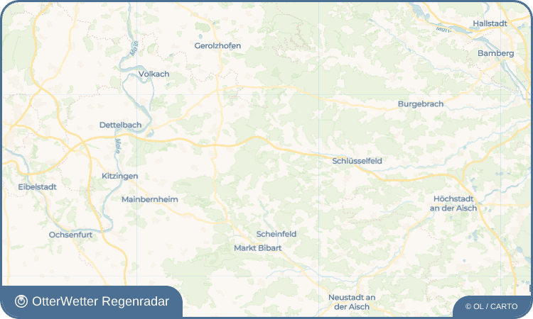 OtterWetter Regenradar-Widget Dürrnbuch