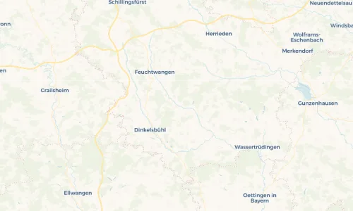 Regenradar-Vorschau: aktuelle Niederschläge in Dürrwangen und Umgebung