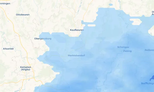 Regenradar Vorschaubild - Aktuelle Niederschläge in Ebenhofen und Umgebung