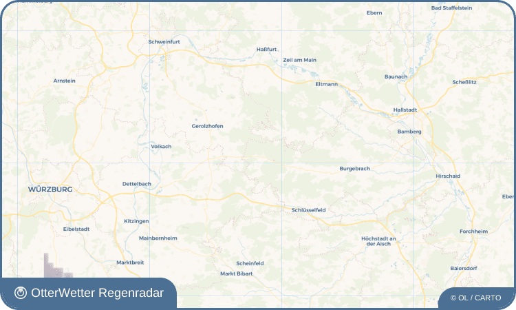 OtterWetter Regenradar-Widget Ebrach