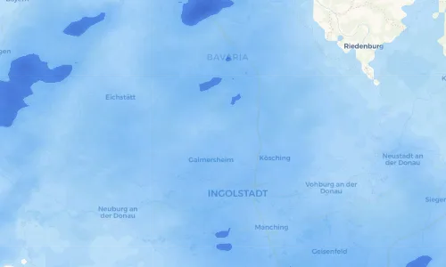 Regenradar Vorschaubild - Aktuelle Niederschläge in Echenzell und Umgebung