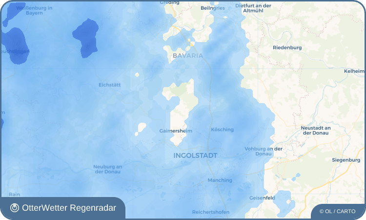 Wetter-Widget-Vorschau mit Vorhersagedaten für Echenzell
