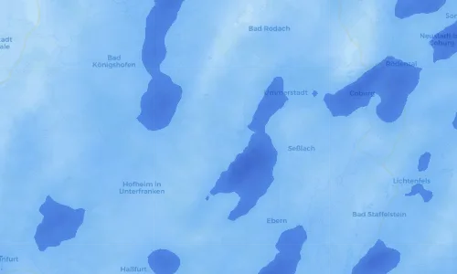 Regenradar Vorschaubild - Aktuelle Niederschläge in Eckartshausen und Umgebung