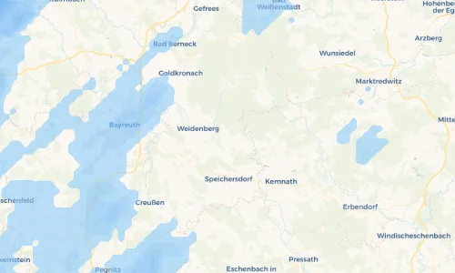 Regenradar Vorschaubild - Aktuelle Niederschläge in Eckartsreuth und Umgebung