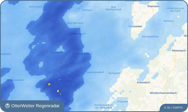 OtterWetter Regenradar-Widget Eckartsreuth