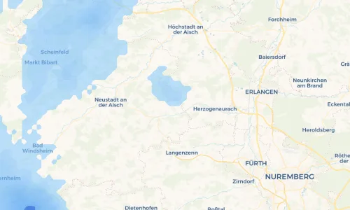Regenradar Vorschaubild - Aktuelle Niederschläge in Eckenberg und Umgebung
