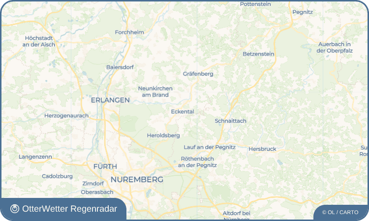 OtterWetter Regenradar-Widget Eckenhaid