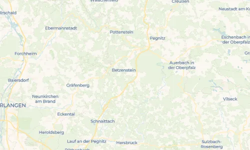 Regenradar Vorschaubild - Aktuelle Niederschläge in Eckenreuth und Umgebung