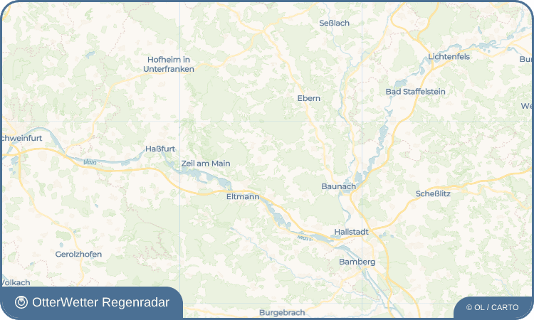 OtterWetter Regenradar-Widget Edelbrunn