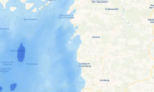 Regenradar Vorschaubild - Aktuelle Niederschläge in Edelsfeld und Umgebung