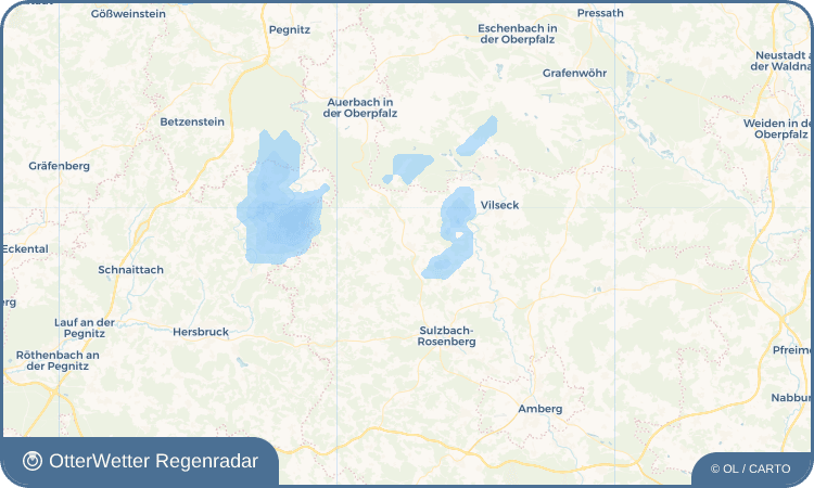 OtterWetter Regenradar-Widget Edelsfeld
