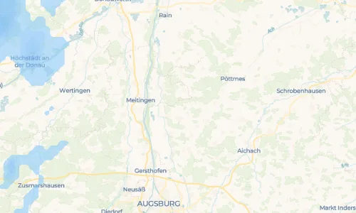 Regenradar-Vorschau: aktuelle Niederschläge in Edenhausen und Umgebung
