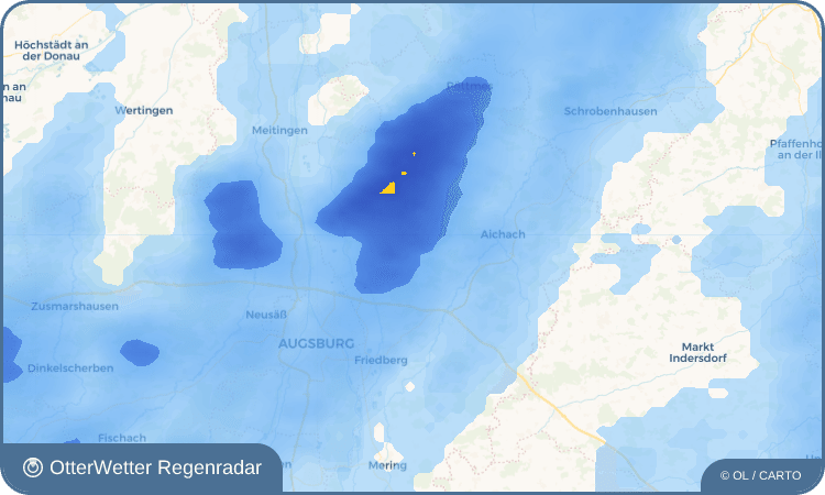 OtterWetter Regenradar-Widget Edenried