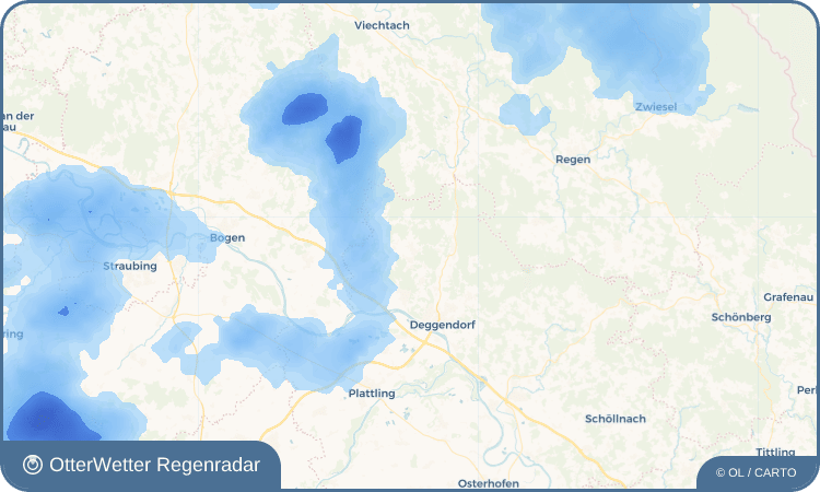 Wetter-Widget-Vorschau mit Vorhersagedaten für Edenstetten