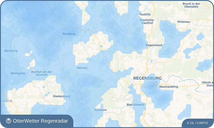 OtterWetter Regenradar-Widget Edlhausen